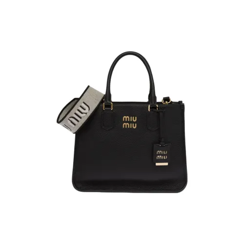 MIU MIU Сумка через плечо из кожи сумка женская черная