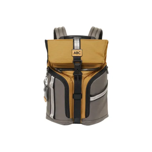 TUMI Alpha Bravo Ballistic Нейлон Рюкзак Мужской Золотисто-коричневый