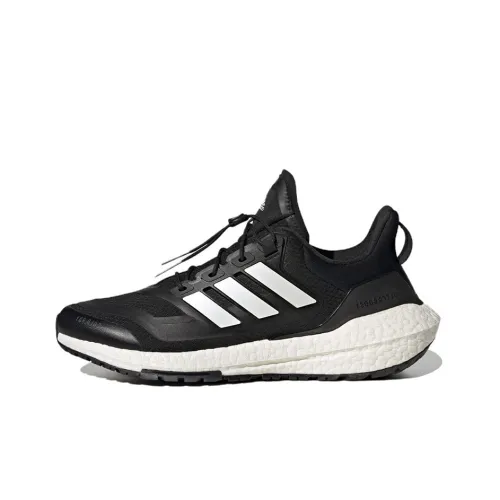 Adidas ULT Шокаблоки Противоскользящие Устойчивые к истиранию MID Топ Беговые кроссовки Унисекс Черный белый