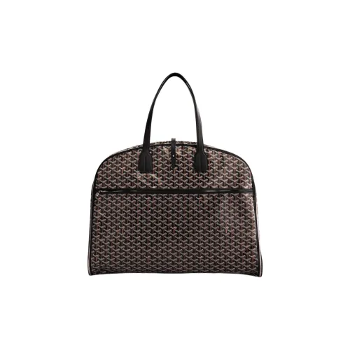 GOYARD MAYFAIR Холст и Кожа Сумка Унисекс Черный
