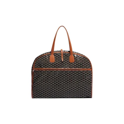 GOYARD MAYFAIR Холст и Кожа Сумка Унисекс Коричневый