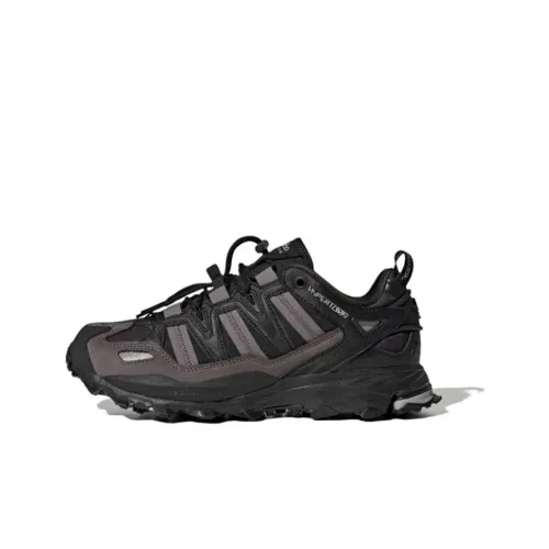 Adidas Originals Hyperturf Slip-resistant Abrasion-resistant Low Top Streetwear Унисекс Черный Серебристый Серый