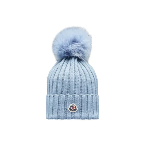 Moncler Шапки-бини Синие Женские