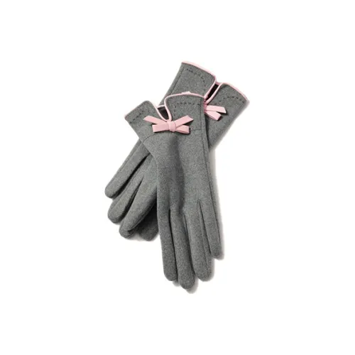 AAJF Полиэстеровый трикотаж Перчатки Женские