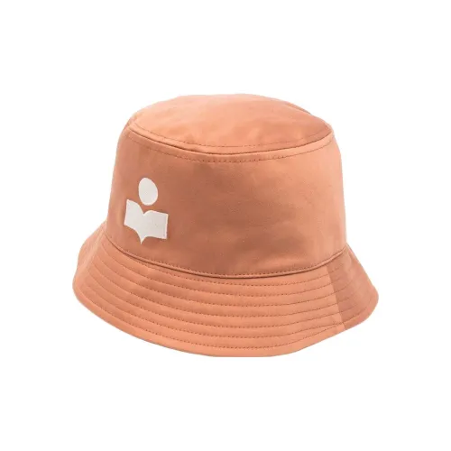 ISABEL MARANT Cotton Bucket Hats Light Orange Men's