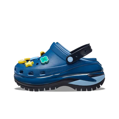 Crocs Classic Starlight Sneakers Athletic Sandals Women's Blue Crocs Классический Starlight Кроссовки Спортивные Сандалии Женские Синий