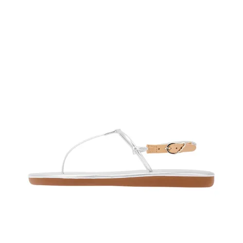 ANCIENT GREEK SANDALS Katerina Стильные Сандалии Женские Серебряные