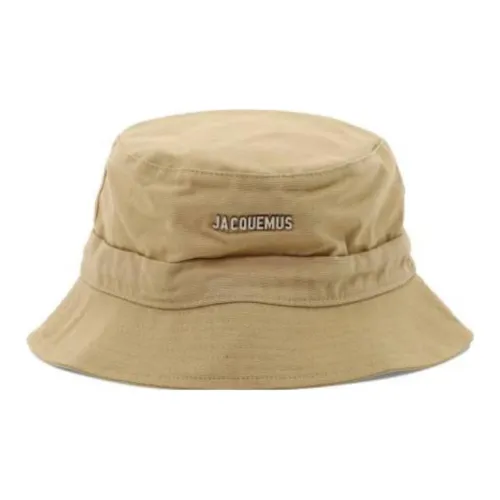 Jacquemus Cotton Bucket Hats Бежевый Мужской