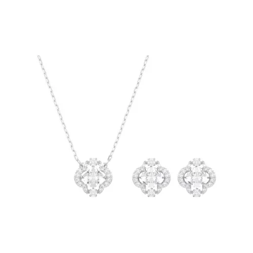 Swarovski Rhodium-Plated Necklaces Women's