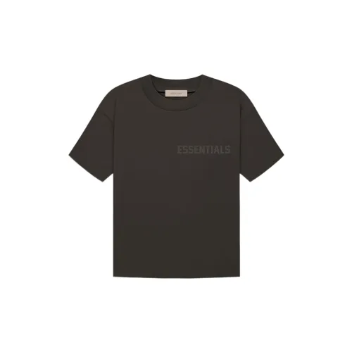Fear Of God Essentials T-Shirt Унисекс Серый Черный