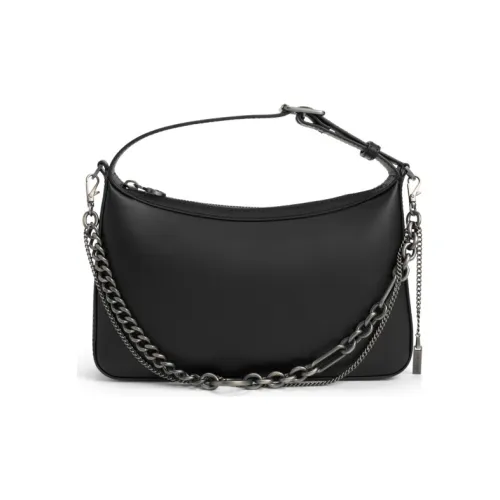 CHARLES KEITH Both Коллаборация Коровья кожа Маленькая квадратная сумка Сумка через плечо Женская Многоцветная