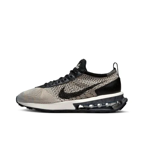 Nike Air Max Flyknit Low Топ Тренировочные Беговые Кроссовки Женские Черные Зеленые