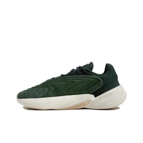 Adidas Originals Ozelia Slip Resistant Abrasion Resistant Низкий Топ Casual Унисекс Зеленый
