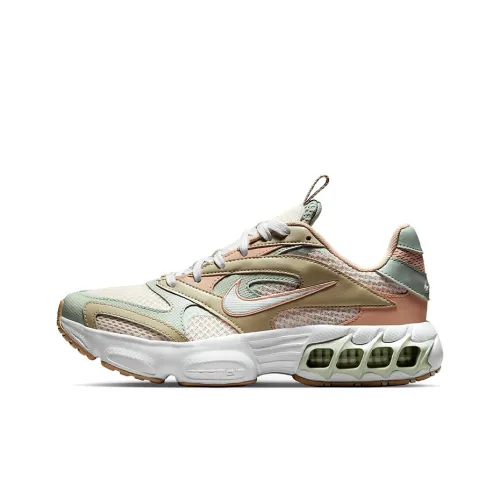 Nike Zoom Air Fire Low Топ Беговые кроссовки Женские Белые Апельсиновые