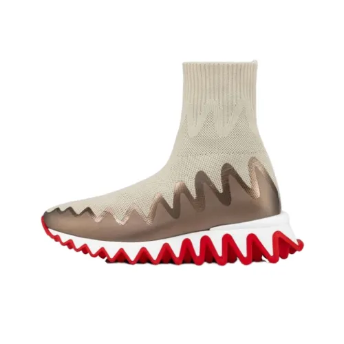 CL Высокие кеды для спорта Женские Бежевые