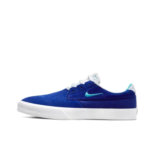 Nike SB Shane Slip Resistant Abrasion Resistant Легкий Низкий Топ Скейтборд Кроссовки Унисекс Синий