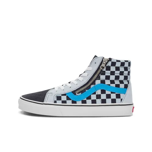 VANS SK8 Reissue Боковая сторона Zip Высокие Кроссовки для скейтбординга Унисекс Черный Белый