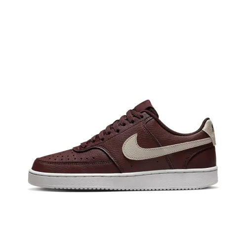 Nike Court Vision 1 Low Next Nature Slip Resistant Abrasion Resistant Легкий Низкий Топ Скейтбординг Кроссовки Женские