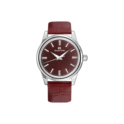 GRAND SEIKO Механический Movement Унисекс Часы 37 мм Красные