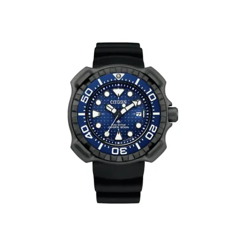 CITIZEN Promaster Collection Светильник Кварцевый механизм ПУ (полиуретан) Ремешок Часы Мужские Синий циферблат BN0225 04L