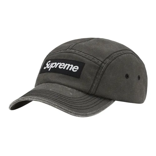 Supreme Полиамид Кепки Унисекс Черный Красный Зеленый Синий Ржаво-Красный