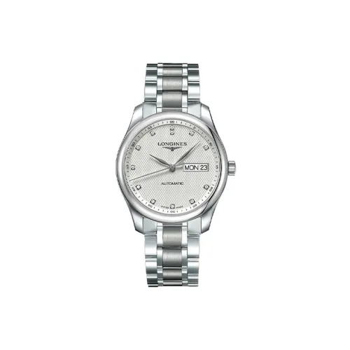 LONGINES Автоматический Механический Механизм Мужские Часы Master Collection 38,5 мм Серебряные