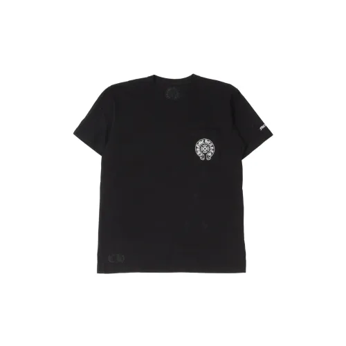 Chrome Hearts Мужские черные футболки