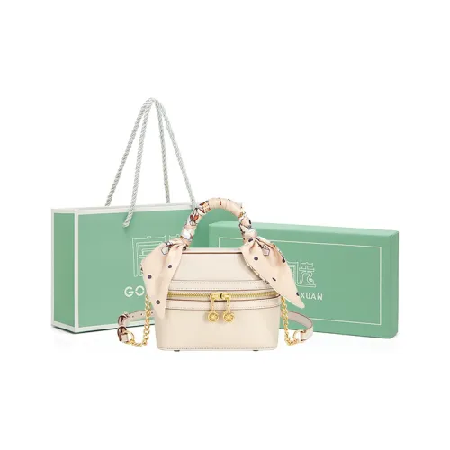 Gong Xuan Коровья кожа Одно плечо Сумка Обычный Женский Guanhan Дворцовый Нефритовый