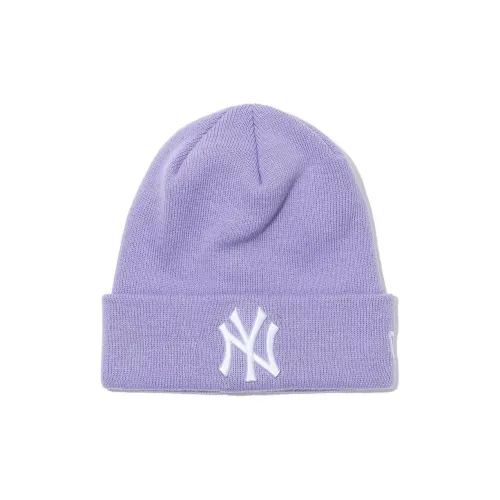 New Era Акриловые Шапки-Бини Фиолетовые Унисекс