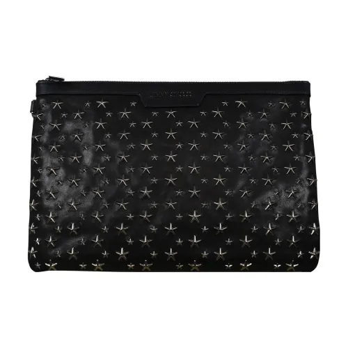 Jimmy Choo Кожаный клатч мужской черный