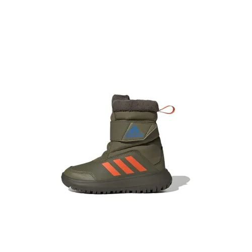Adidas WINTERPLAY Детские зимние сапоги для дошкольников