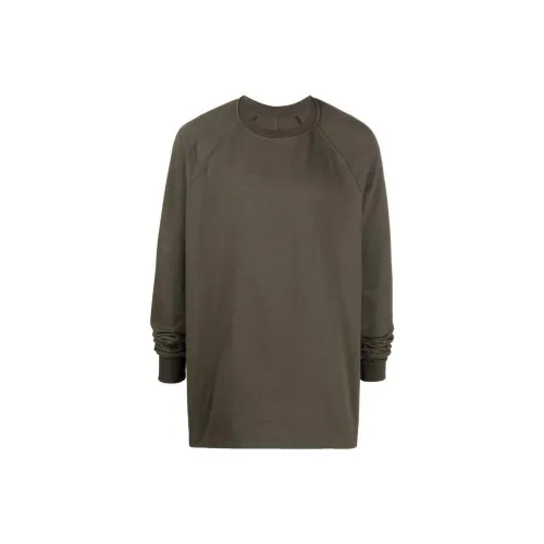 RICK OWENS совместный бренд Зеленый Коричневый Мужская T-рубашка