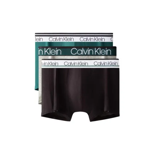 Calvin Klein 3 упаковки мужские боксер-шорты: серый + черный + зеленый