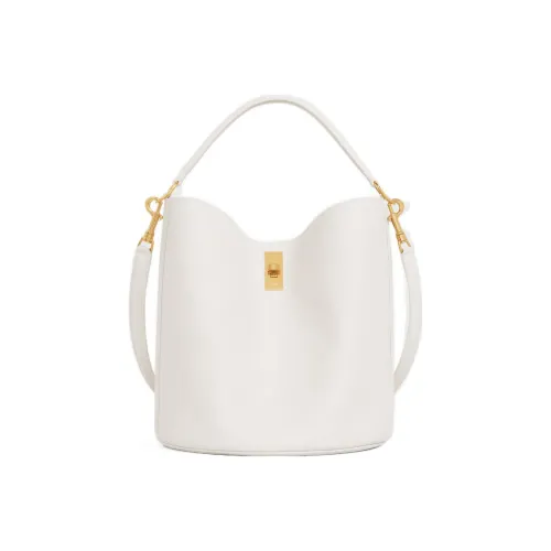 CELINE 16 Soft с рельефом Телячья кожа Через плечо Сумка Обычный Women's White