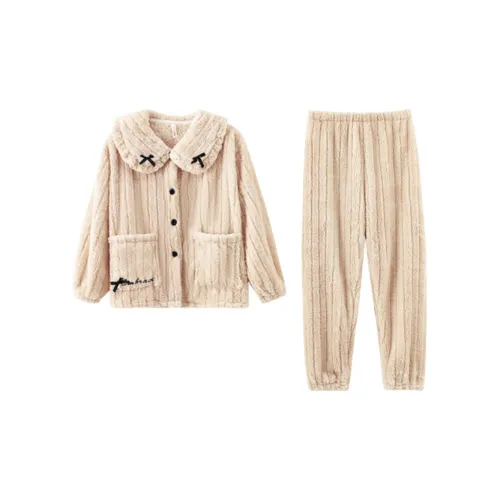 DAMOS·LOVE Бежевый Женские Пижамные Комплекты