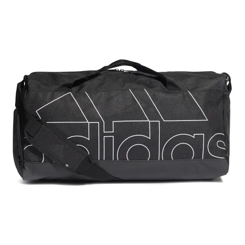 Adidas Полиэстер Сумка через плечо Сумка через плечо Сумка через плечо Спортивная сумка Большая Унисекс Черная