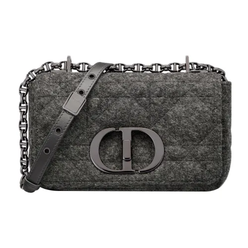 DIOR Фетр Ручная Сумка через плечо Маленькая Женская Серый