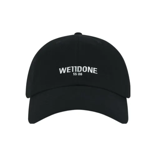 We11Done 22 Осень/Зима Неделя41 Бейсболки Черный Унисекс