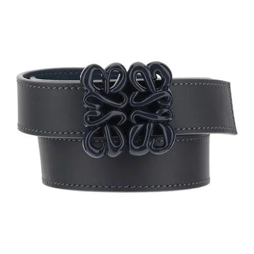 LOEWE Ремни из коровьей кожи, черного цвета, унисекс