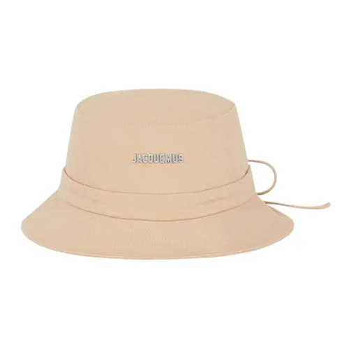 Jacquemus Cotton Bucket Hats Светло-янтарный Женские