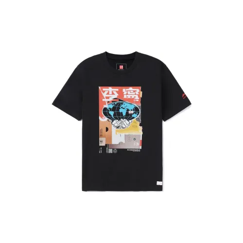 LINING Wade Collection T-Shirt Мужской Черный