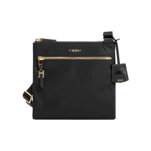 TUMI Voyageur Нейлоновая Сумка через плечо Мужская Черная