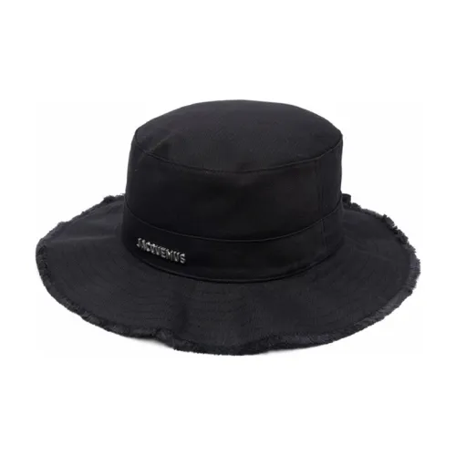 Jacquemus Cotton Bucket Hats Черные Женские