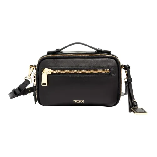 TUMI Voyageur Кожа Сумка через плечо Сумка Женская Черная