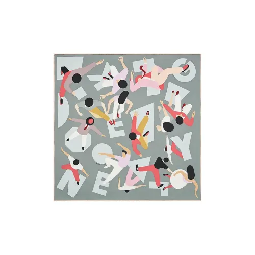 HERMES Kelly Шелковые шарфы Серый Женские