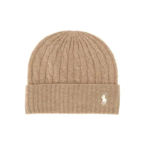 Polo Ralph Lauren Шерсть Кашемир Шапки-бини Женские Хаки