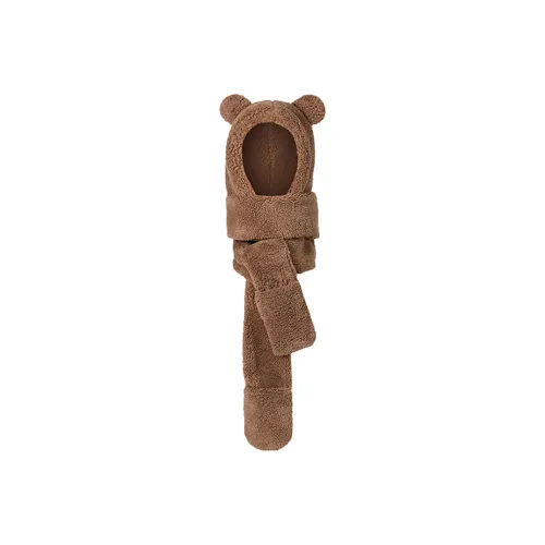 MUSTKOO Полиэстер Капюшоны и Плюшевые Шапки Женские