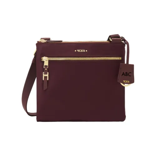 TUMI Voyageur Нейлоновая Сумка через плечо Женская Beetroot Красный