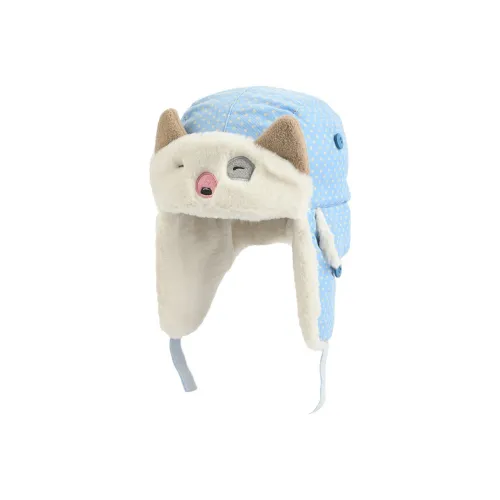 KENMONT Шапка-ушанка Светло-синяя для детей