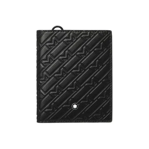 MONTBLANC M_Gram 4810 Телячья кожа Кошелек Унисекс Черный